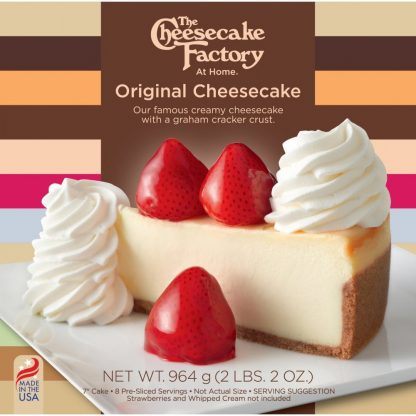 7 Inch Original Cheesecake from The Cheesecake Factory At Home range for retail in UK & Europe