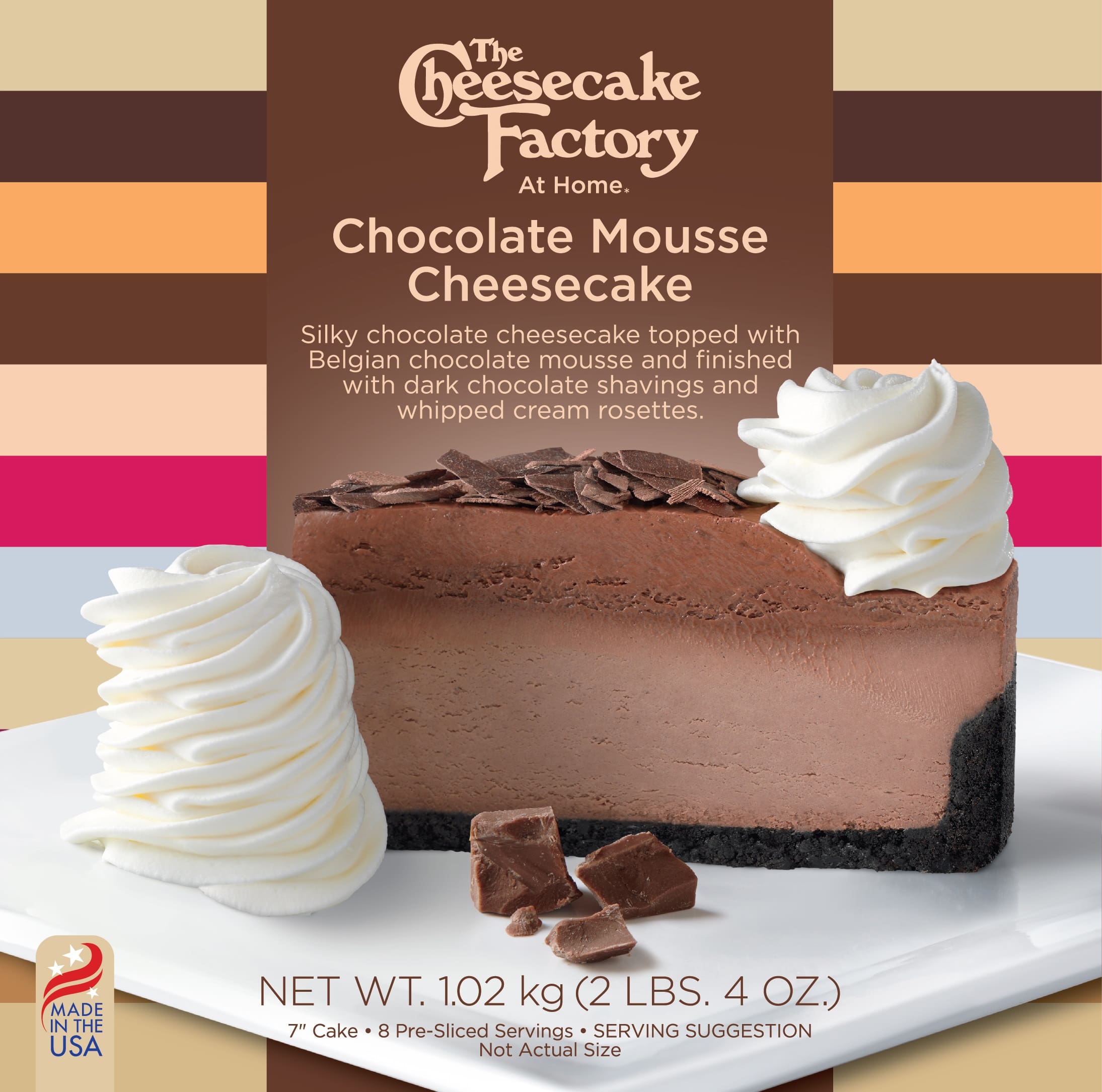 7 inch Chocolate Mousse Cheesecake