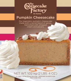 7 inch Pumpkin Cheesecake