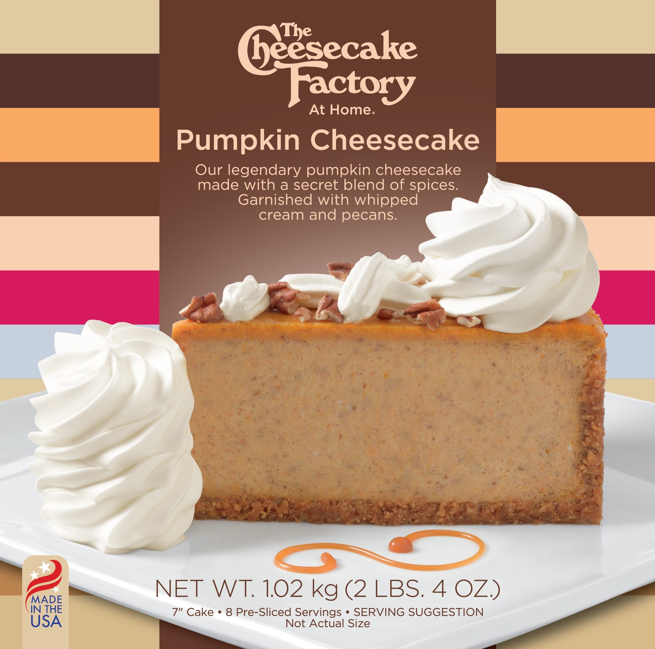 7 inch Pumpkin Cheesecake