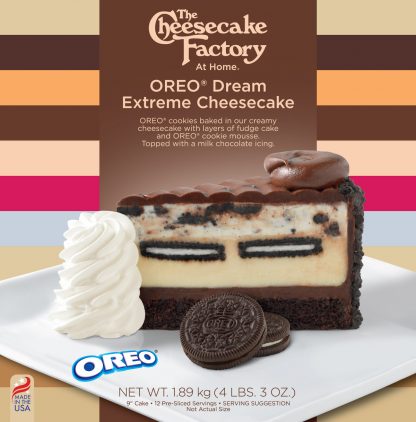9 inch Oreo Dream Extreme Cheesecake