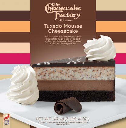 9 inch Tuxedo Mousse Cheesecake