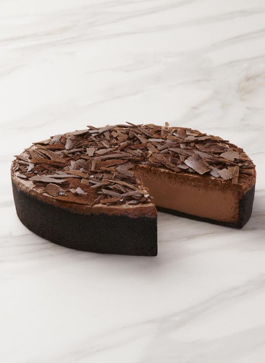 9" Belgian Chocolate Cheesecake