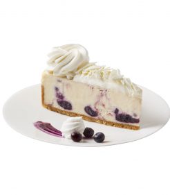 Blueberries and Cream Cheesecake