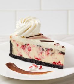 10" Peppermint Chocolate Chunk Cheesecake