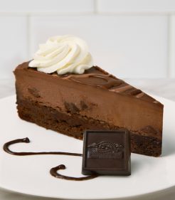 10 Inch Ghirardelli Triple Chocolate Cheesecake