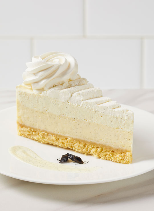 10" Triple Vanilla Cheesecake